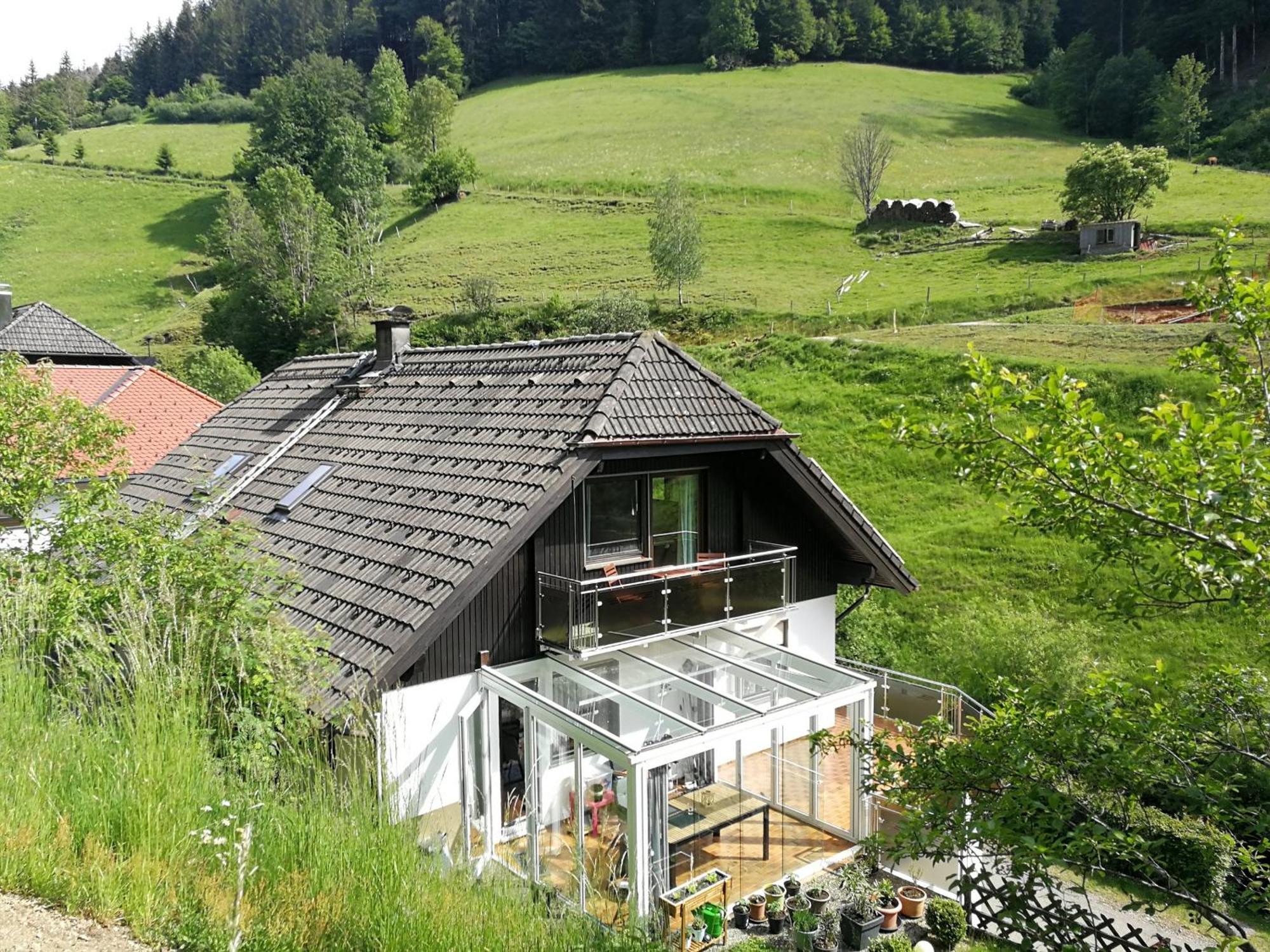 Ferienwohnung Glashütte Sankt Märgen Exterior foto